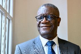 Denis Mukwege in Strasbourg