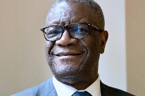 Denis Mukwege in Strasbourg