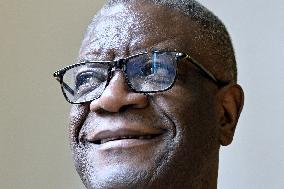 Denis Mukwege in Strasbourg