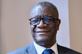 Denis Mukwege in Strasbourg