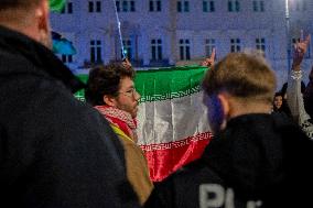 Pro-Palestine Protest Against The Visit Of President Biden - Berlin