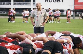 Rugby: Japan head coach Jones