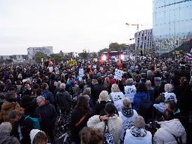 Pro-Palestine Protest Against The Visit Of President Biden - Berlin