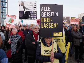 Pro-Palestine Protest Against The Visit Of President Biden - Berlin