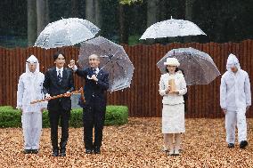 Crown prince in Fukui