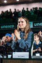 Natalie Portman at UNESCO - Paris