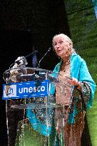 Jane Goodall at UNESCO - Paris