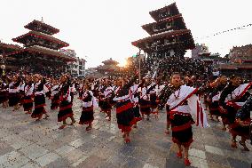 Nepali Artists And Dancers Perform During Tourism Day Event In Kathmandu