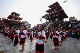 Nepali Artists And Dancers Perform During Tourism Day Event In Kathmandu