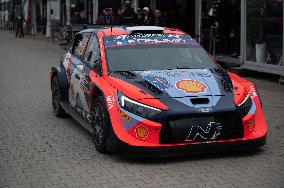 WRC Central Europe Rally