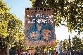 Demo against sexual violence at the Palais de Justice in Toulouse