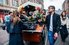 The Anti-system Parade 'ADEV' Was Organized In Amsterdam.