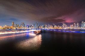 A Stunning Sunset At Al Majaz Waterfront, Sharjah