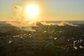 Israeli Airstrike In Beirut, Lebanon