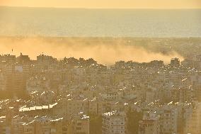 Israeli Airstrike In Beirut, Lebanon