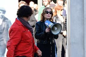 People At The Remake Of The Light Factories In Lyon