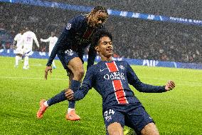 Football match PSG - RC Strasbourg - Paris