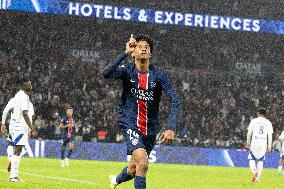 Football match PSG - RC Strasbourg - Paris