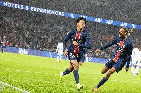 Football match PSG - RC Strasbourg - Paris