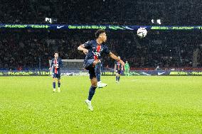 Football match PSG - RC Strasbourg - Paris