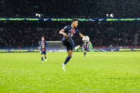 Football match PSG - RC Strasbourg - Paris