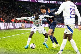 Football match PSG - RC Strasbourg - Paris