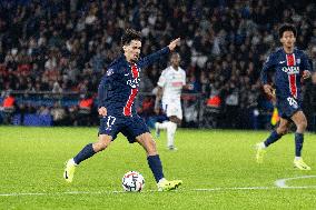 Football match PSG - RC Strasbourg - Paris