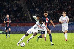 Football match PSG - RC Strasbourg - Paris