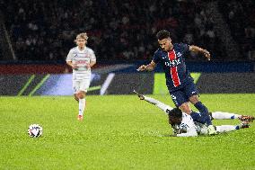 Football match PSG - RC Strasbourg - Paris