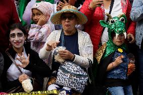 Zombie March In Mexico