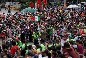 Zombie March In Mexico