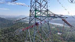 A 500-kilovolt Power Outage Maintenance Site