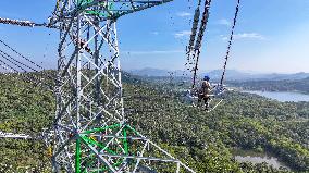 A 500-kilovolt Power Outage Maintenance Site