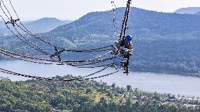 A 500-kilovolt Power Outage Maintenance Site