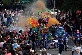 Tour Of Monumental Alebrijes And International Day Against Breast Cancer In Mexico