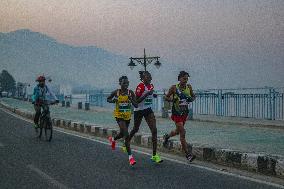 Over 2000 Runners Participate In Kashmir’s First International Marathon