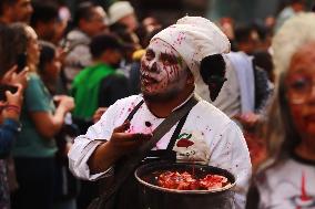 Mexico City Annual Zombie Walk 2024