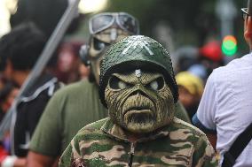 Mexico City Annual Zombie Walk 2024