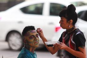 Mexico City Annual Zombie Walk 2024