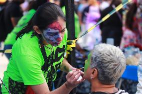 Mexico City Annual Zombie Walk 2024