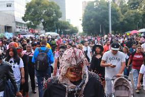 Mexico City Annual Zombie Walk 2024