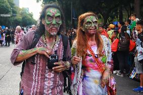 Mexico City Annual Zombie Walk 2024