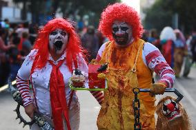 Mexico City Annual Zombie Walk 2024