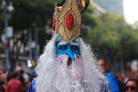 Mexico City Annual Zombie Walk 2024