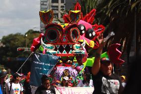 16th Edition Of The Traditional Monumental Alebrijes Parade