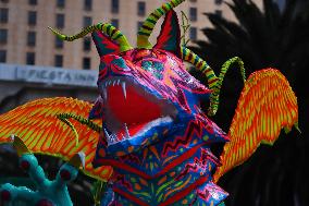 16th Edition Of The Traditional Monumental Alebrijes Parade