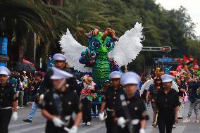 16th Edition Of The Traditional Monumental Alebrijes Parade