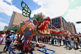 16th Edition Of The Traditional Monumental Alebrijes Parade