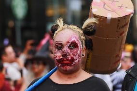 Mexico City Annual Zombie Walk 2024