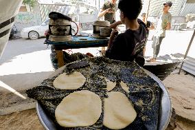 Food Distribution By A Charity Organization - Gaza